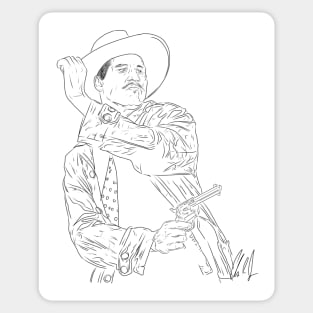 Tombstone: You're No Daisy [Outline] Sticker